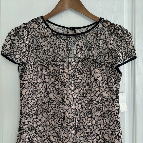 Milly Dress Chloe Corded Lace Cocktail NWT - Picture 3 of 11